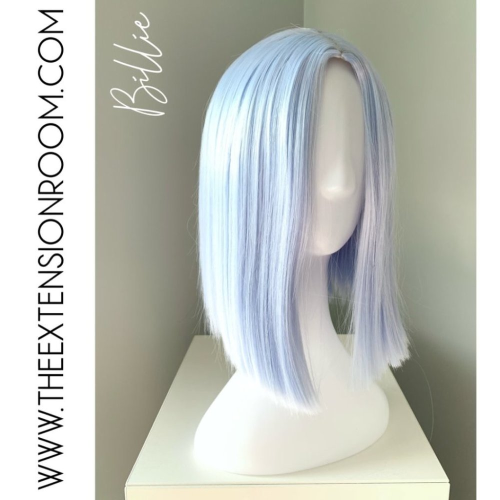 NEW Ice Blue Synthetic Wig